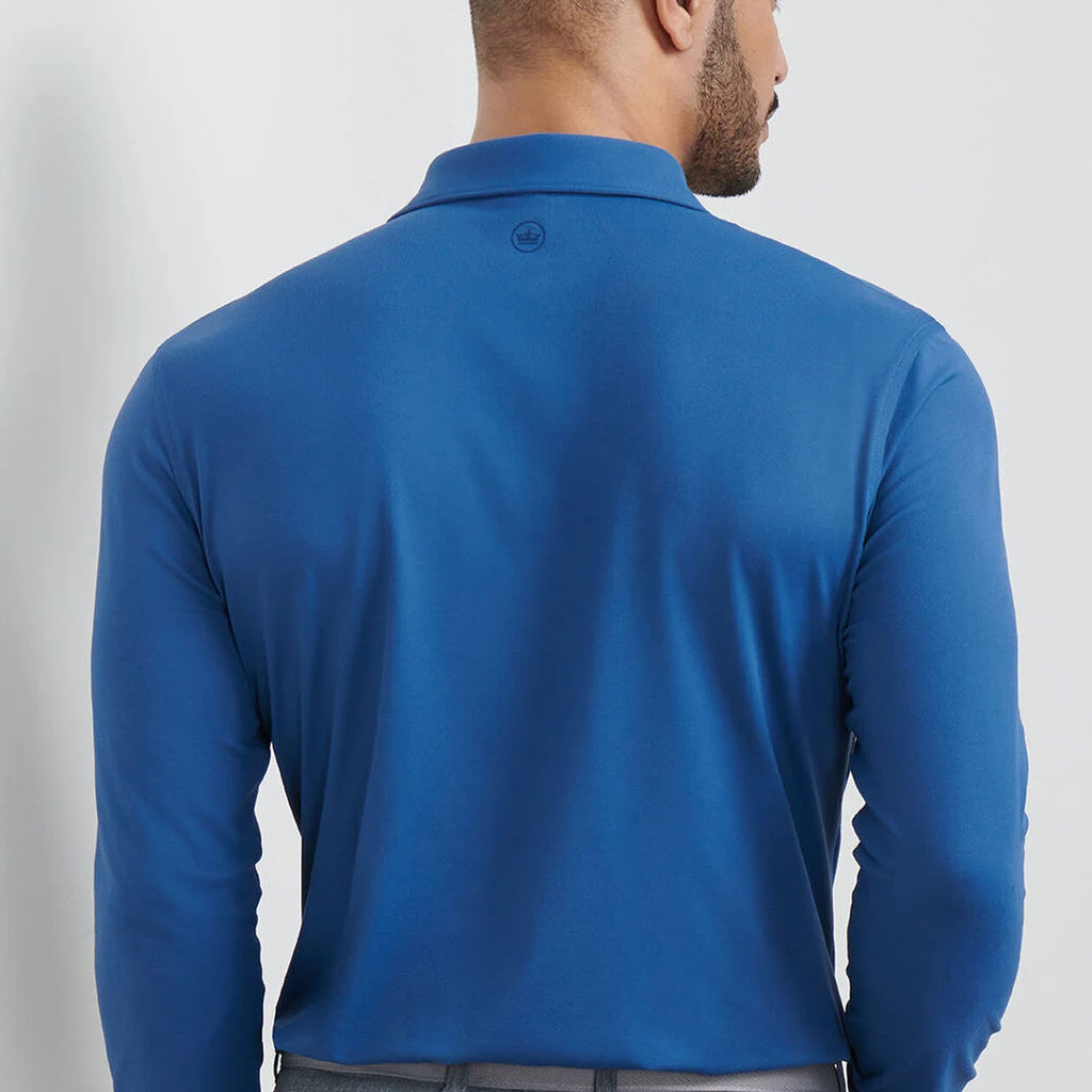 Peter Millar Lyons Performance Jersey Long-Sleeve Polo