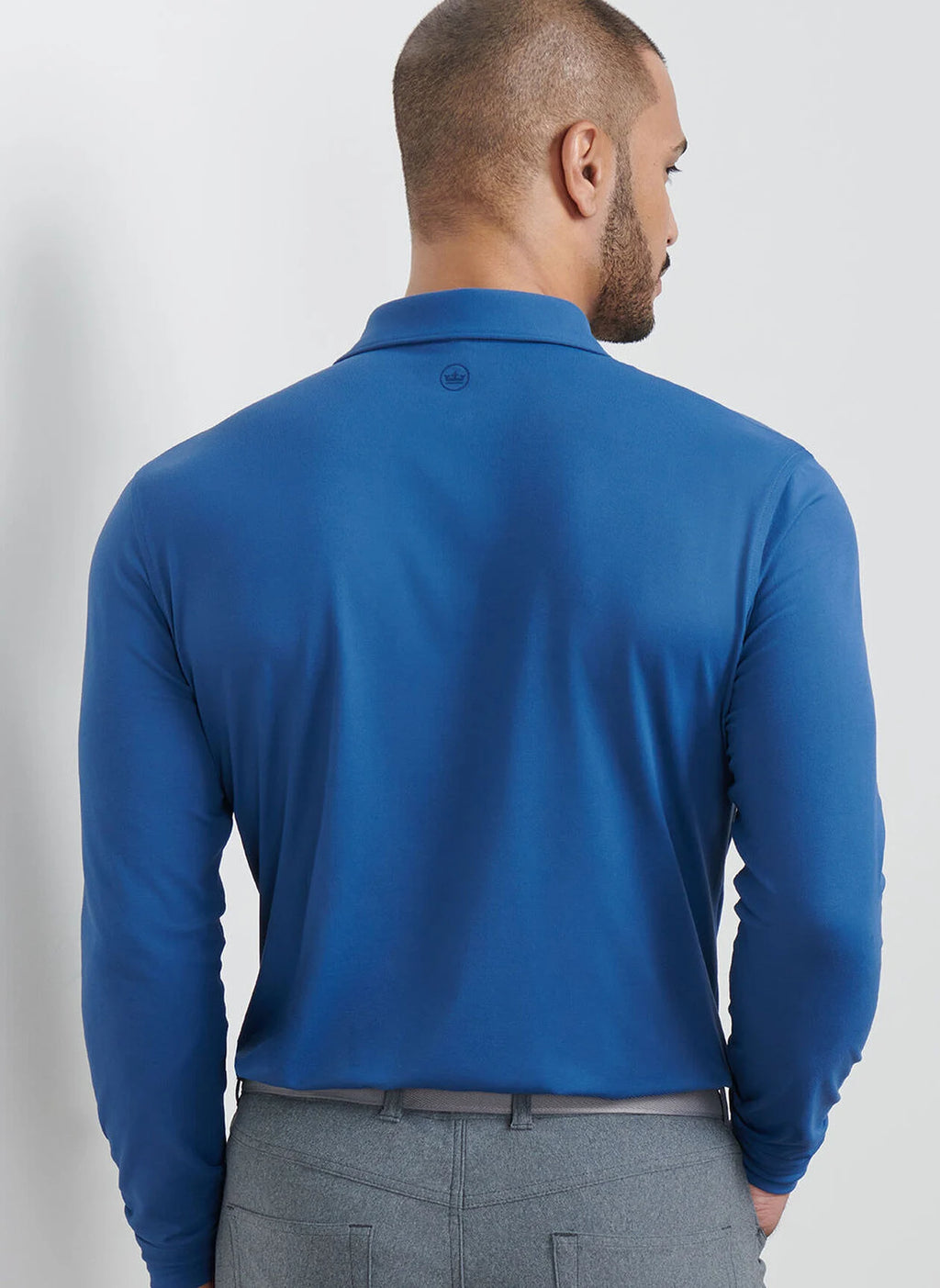 Peter Millar Lyons Performance Jersey Long-Sleeve Polo