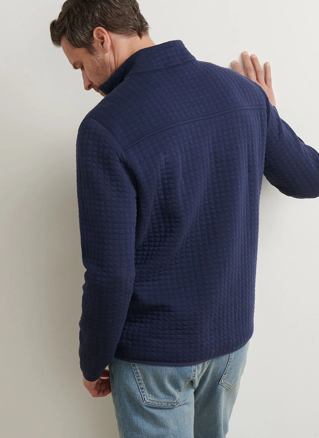 Peter Millar Quad Quilted Quarter-Zip