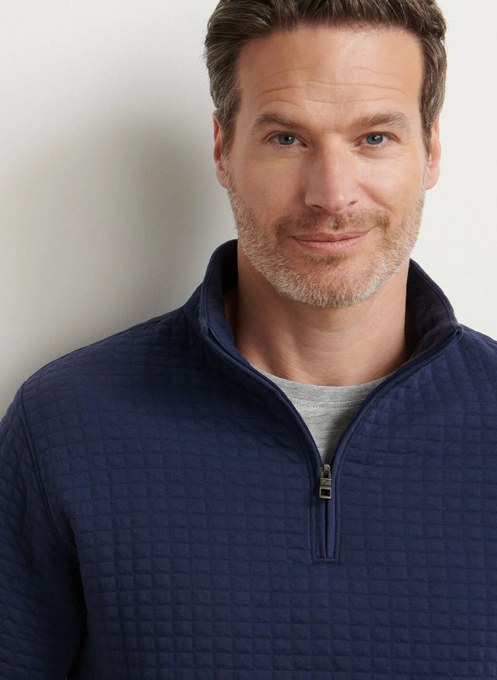 Peter Millar Quad Quilted Quarter-Zip