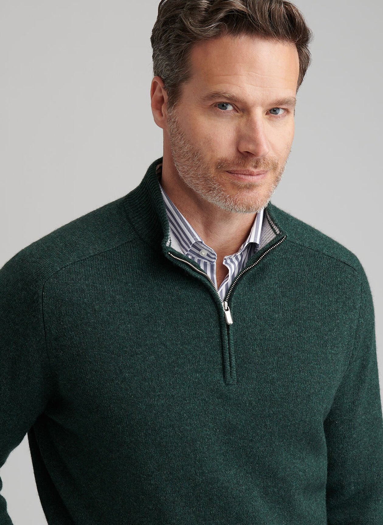 Peter Millar Crescent Quarter-Zip Sweater
