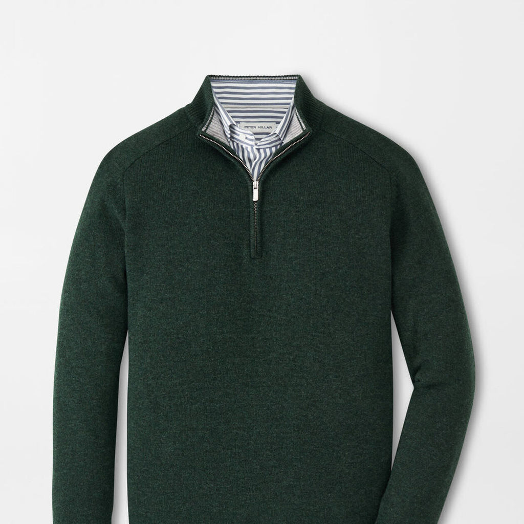 Peter Millar Crescent Quarter-Zip Sweater