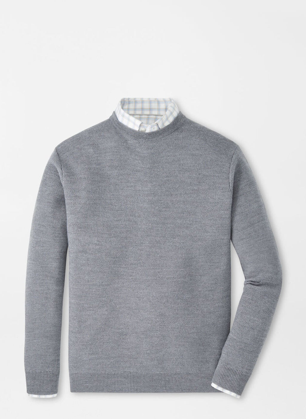 Peter Millar Autumn Crest Honeycomb Crewneck Sweater