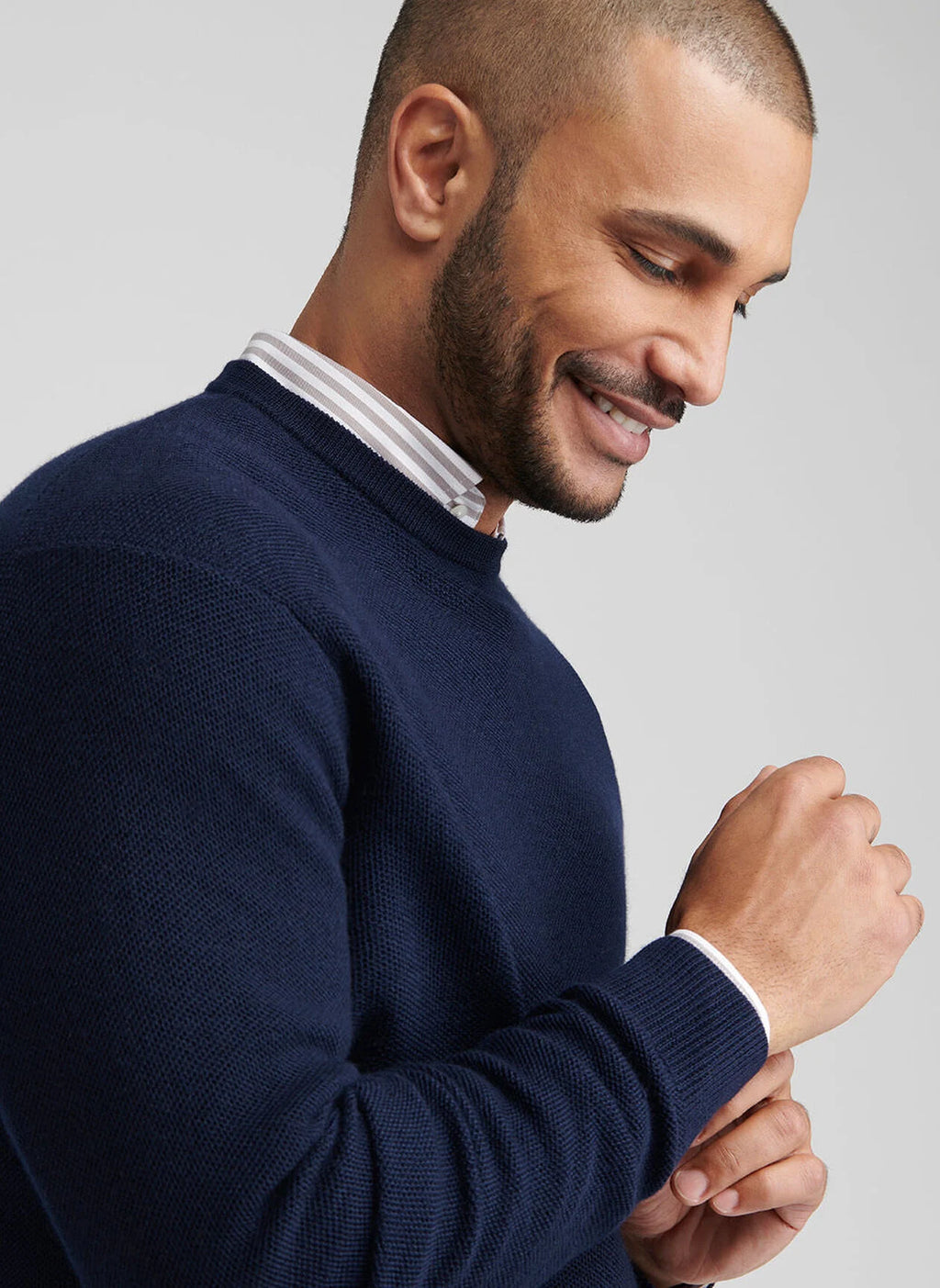 Peter Millar Autumn Crest Honeycomb Crewneck Sweater