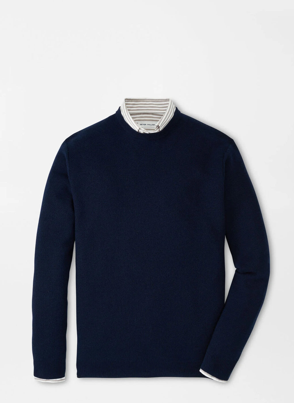 Peter Millar Autumn Crest Honeycomb Crewneck Sweater