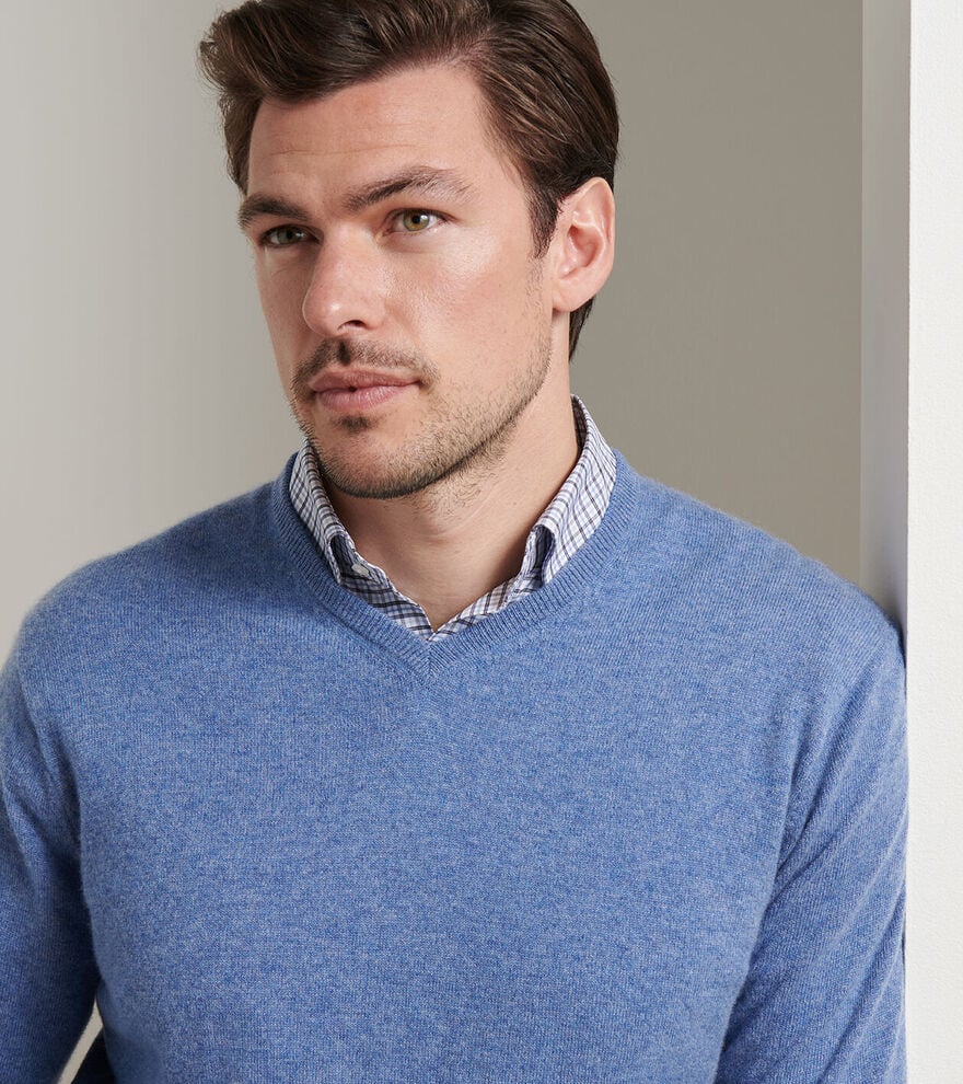Peter Millar Crown Heritage Cashmere V-Neck Sweater