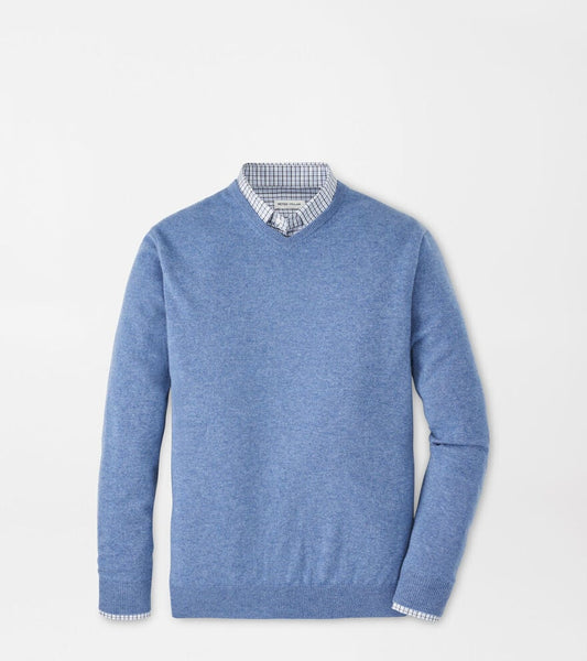 Peter Millar Crown Heritage Cashmere V-Neck Sweater