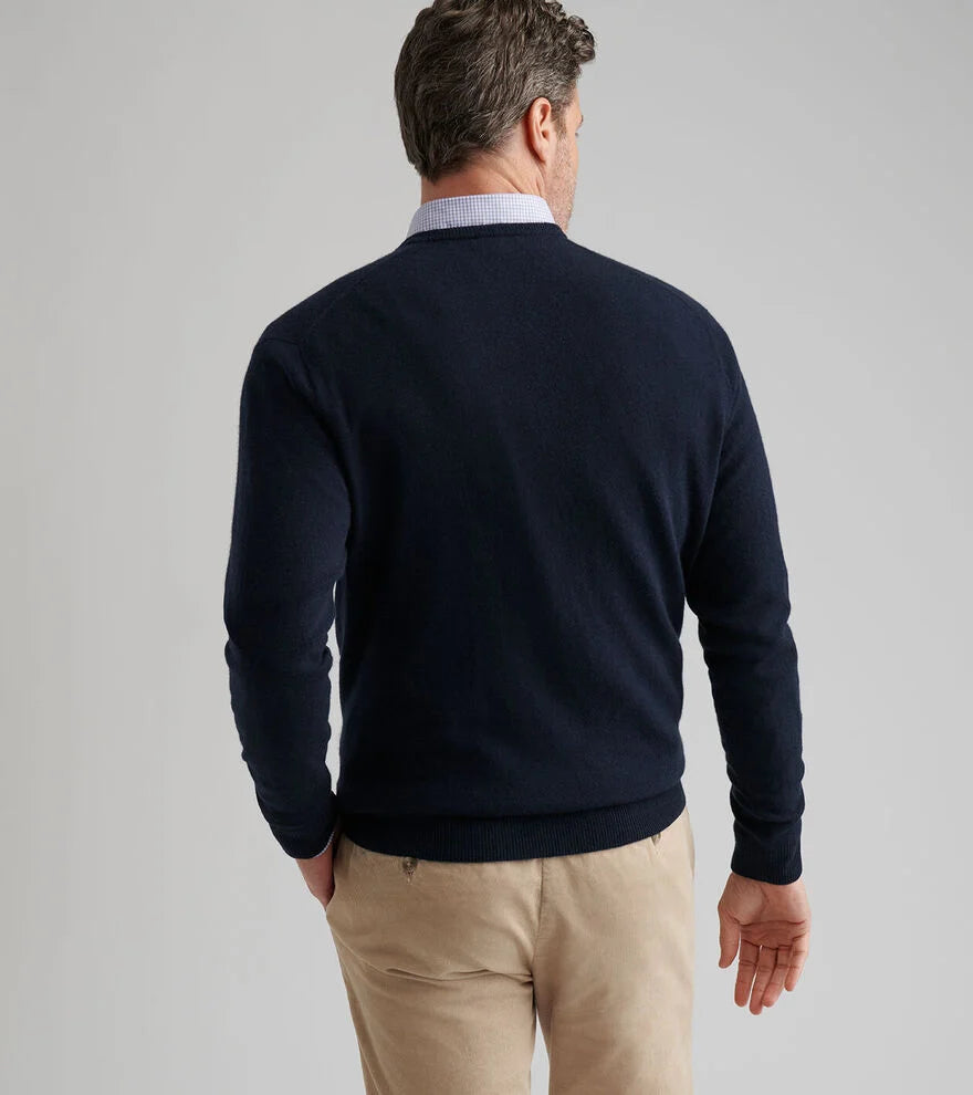 Peter Millar Crown Heritage Cashmere V-Neck Sweater