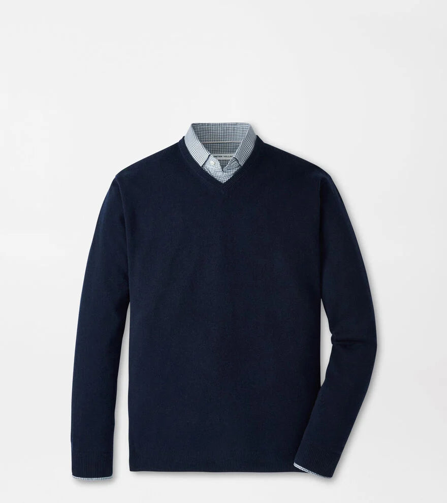 Peter Millar Crown Heritage Cashmere V-Neck Sweater