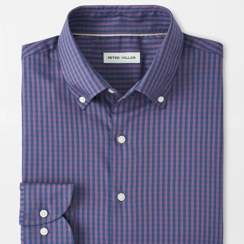 Peter Millar Conway Crown Lite Cotton-Stretch Sport Shirt