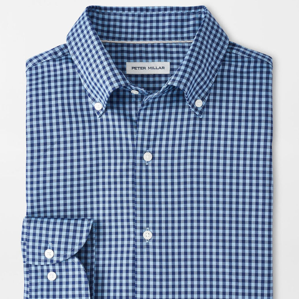 Peter Millar Conway Crown Lite Cotton-Stretch Sport Shirt