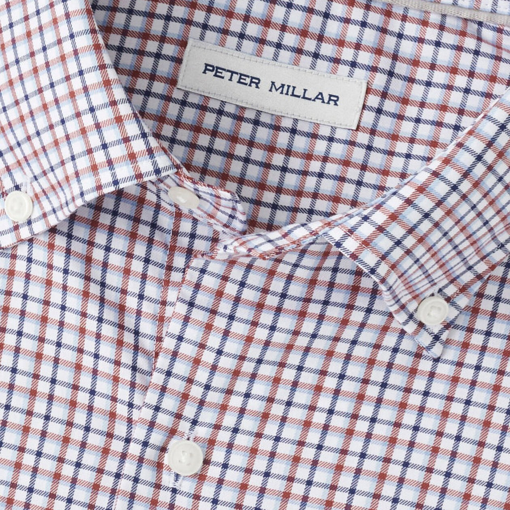 Peter Millar Julian Crown Lite Cotton-Stretch Sport Shirt