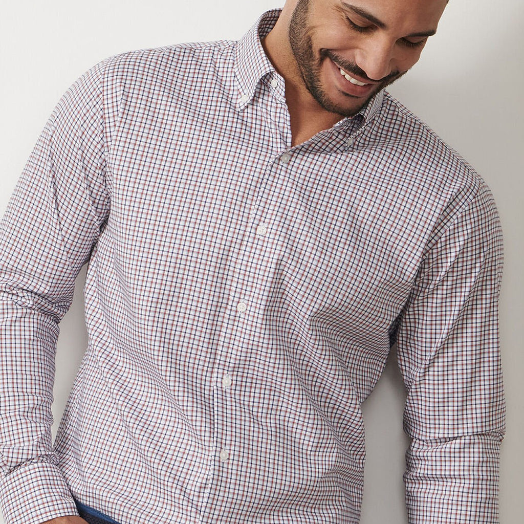 Peter Millar Julian Crown Lite Cotton-Stretch Sport Shirt