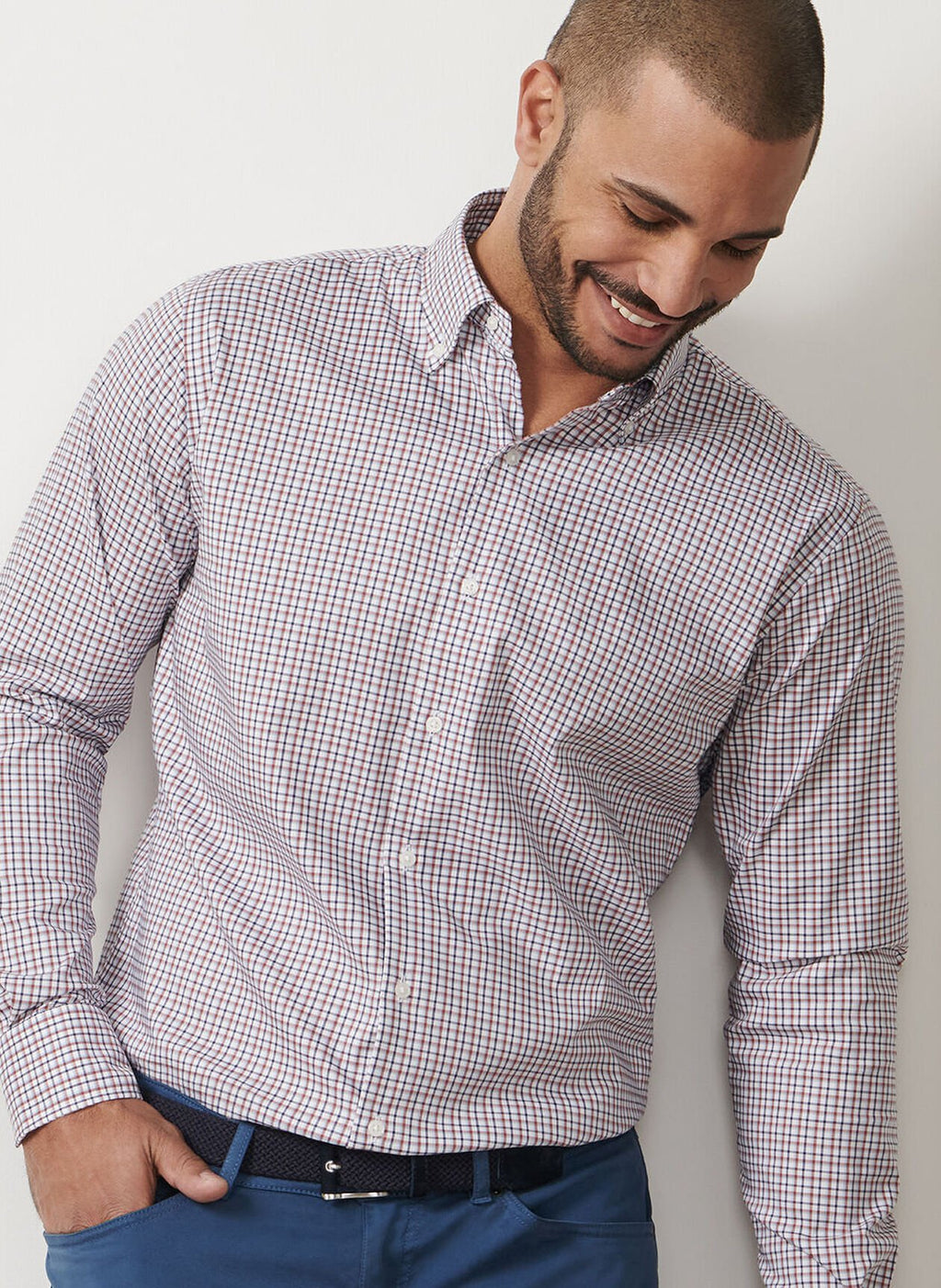 Peter Millar Julian Crown Lite Cotton-Stretch Sport Shirt