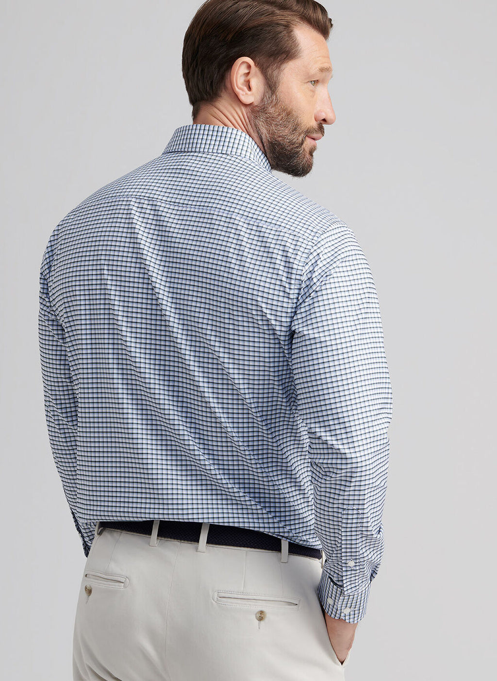 Peter Millar Cashiers Performance Twill Sport Shirt