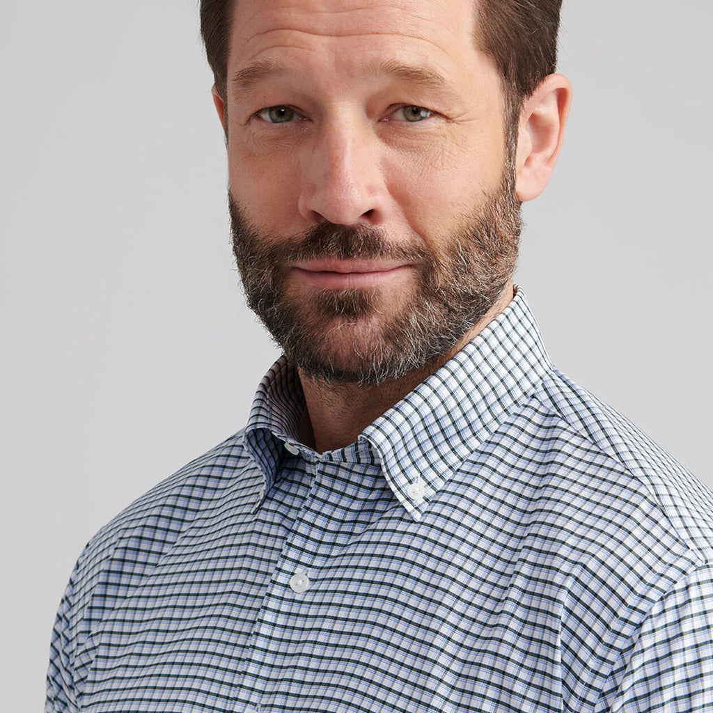 Peter Millar Cashiers Performance Twill Sport Shirt