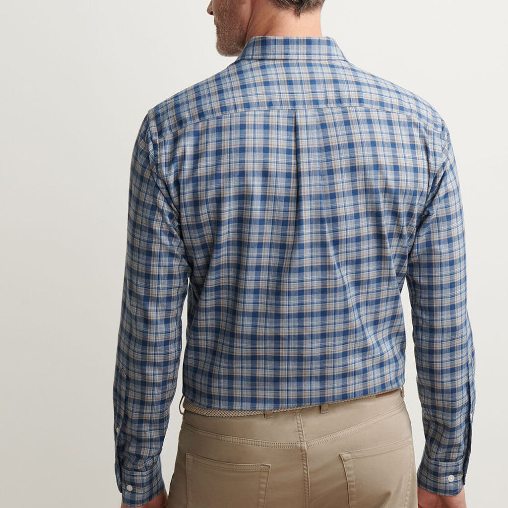 Peter Millar Whitecap Performance Flannel Sport Shirt