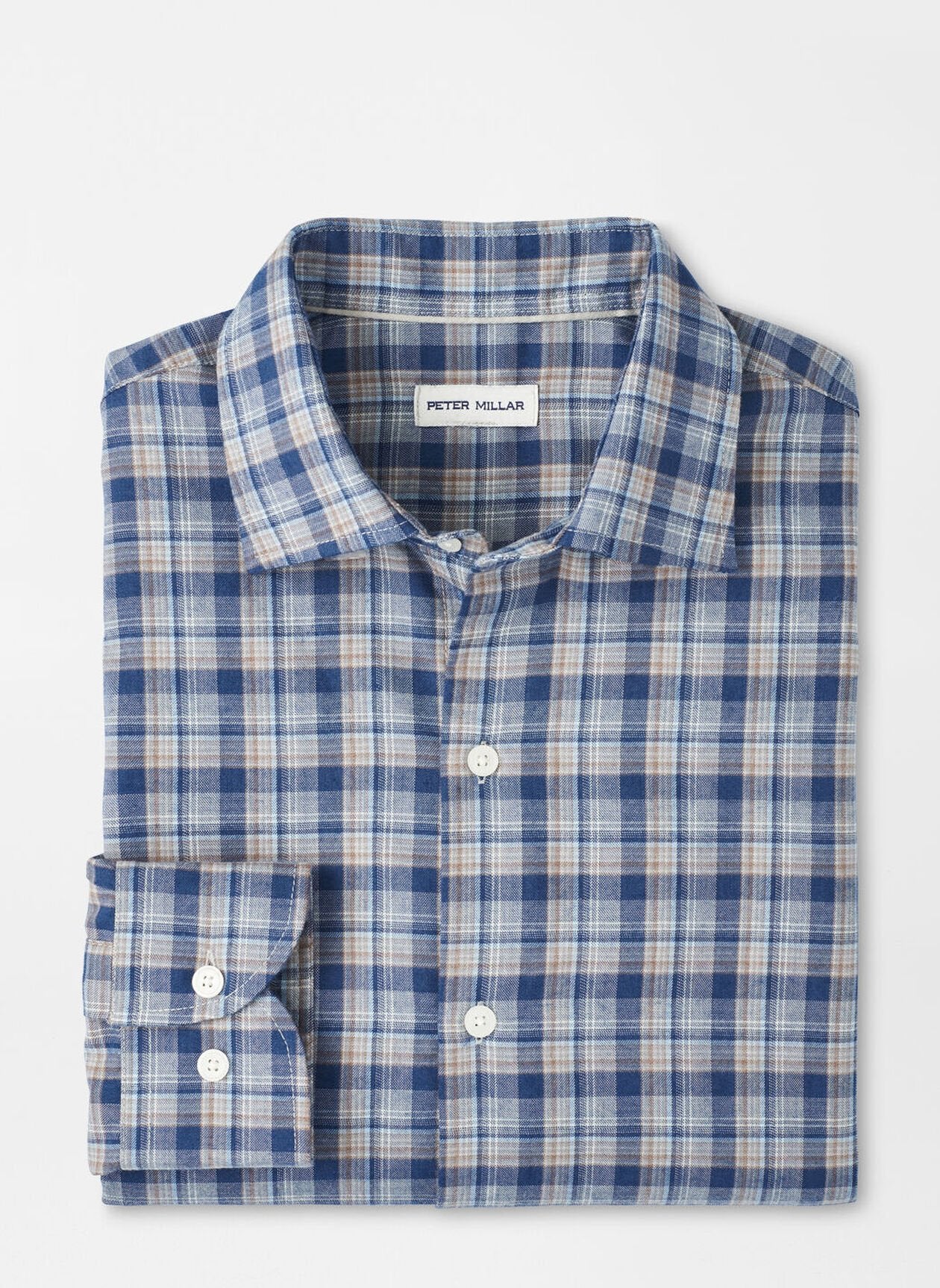 Peter Millar Whitecap Performance Flannel Sport Shirt