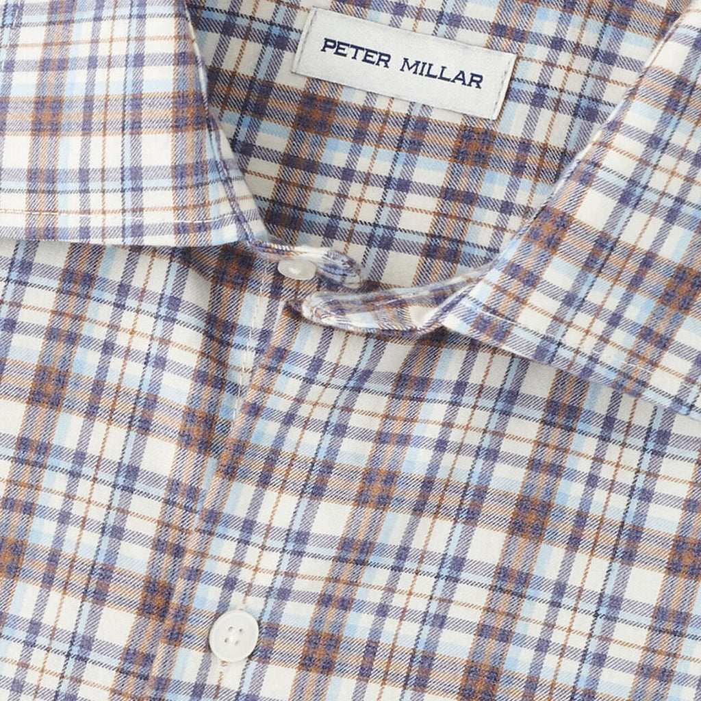Peter Millar Waynesville Performance Flannel Sport Shirt