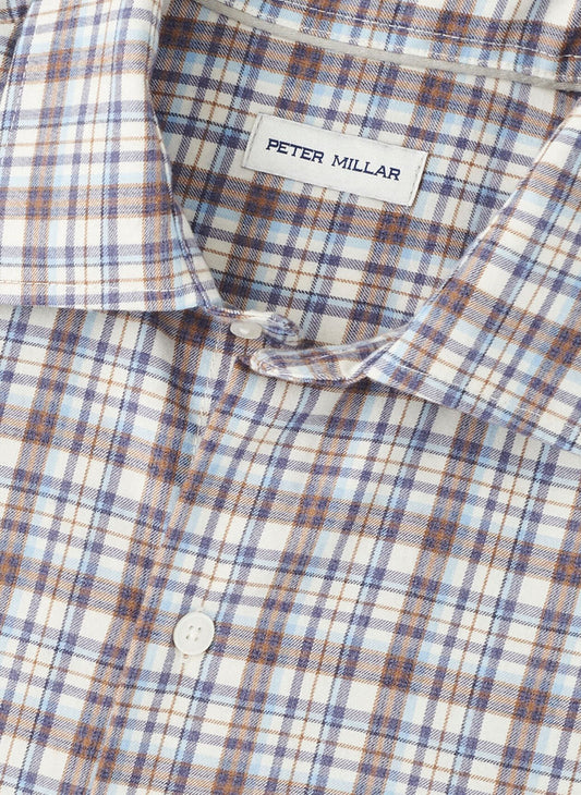 Peter Millar Waynesville Performance Flannel Sport Shirt