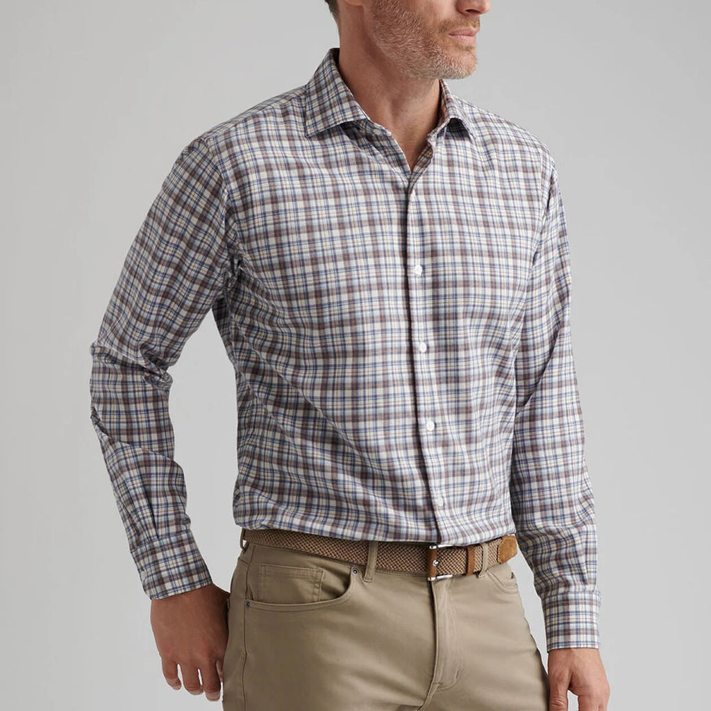 Peter Millar Waynesville Performance Flannel Sport Shirt