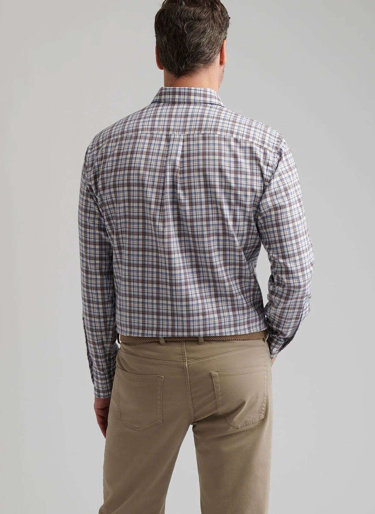 Peter Millar Waynesville Performance Flannel Sport Shirt