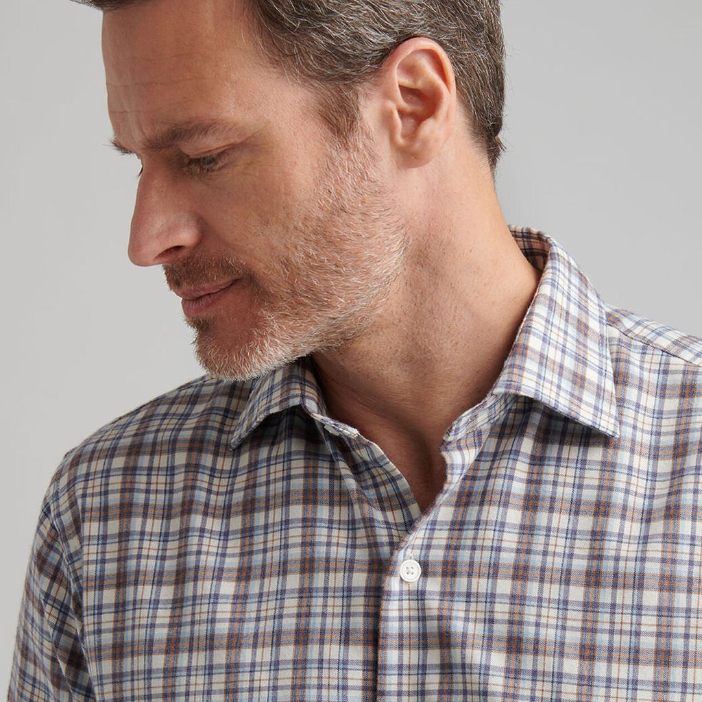 Peter Millar Waynesville Performance Flannel Sport Shirt