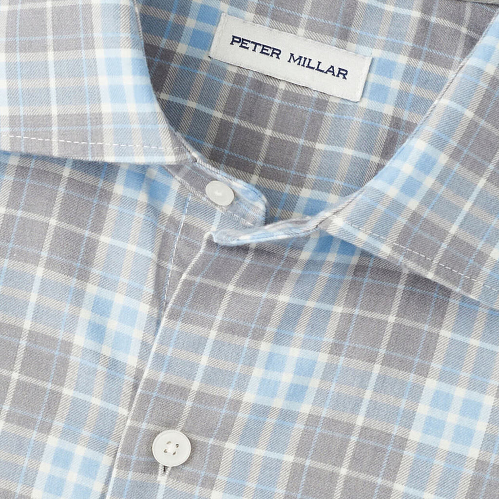 Peter Millar Big Bear Performance Flannel Sport Shirt