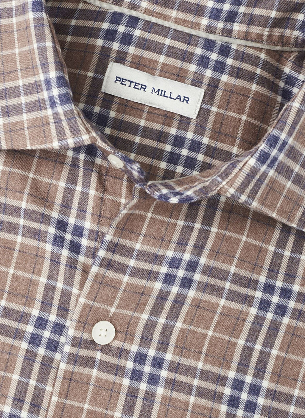 Peter Millar Big Bear Performance Flannel Sport Shirt