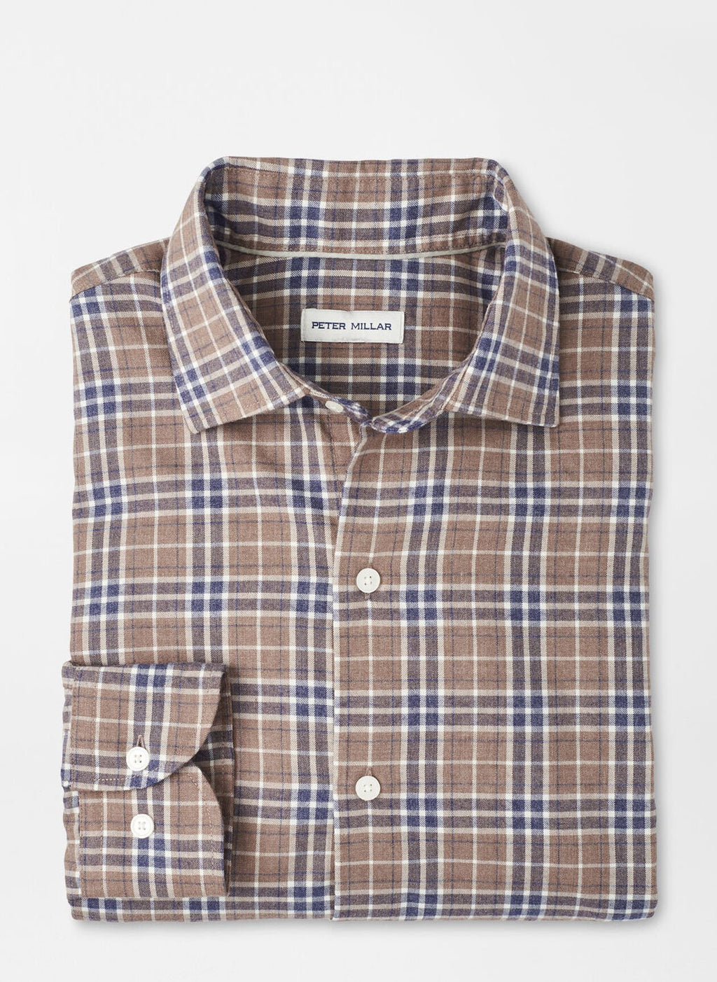 Peter Millar Big Bear Performance Flannel Sport Shirt