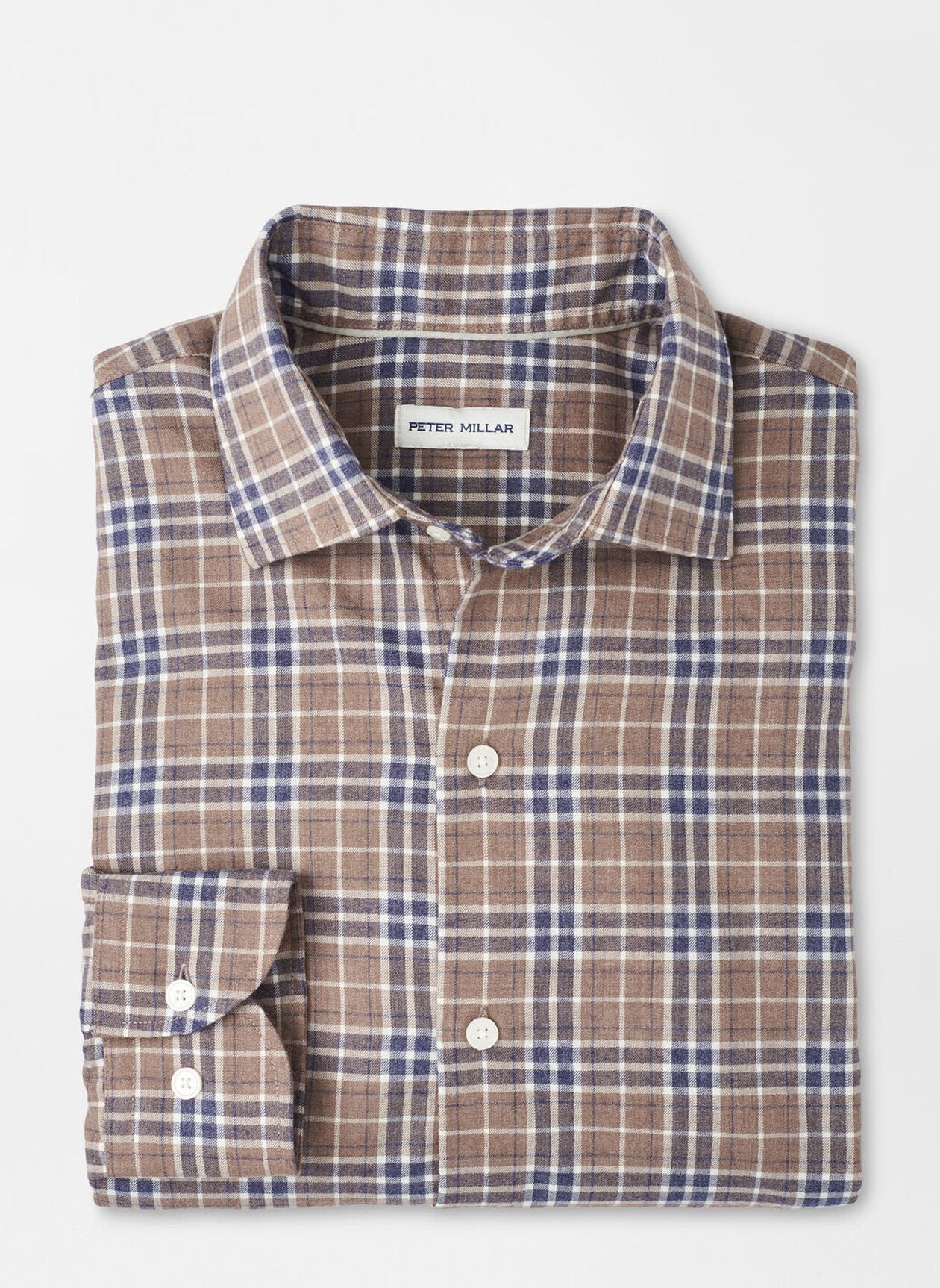 Peter Millar Big Bear Performance Flannel Sport Shirt