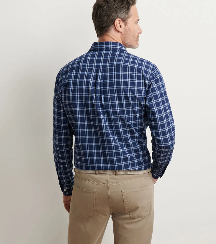 Peter Millar Mystic Performance Flannel Sport Shirt