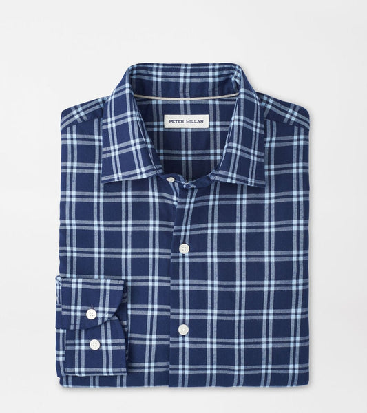Peter Millar Mystic Performance Flannel Sport Shirt