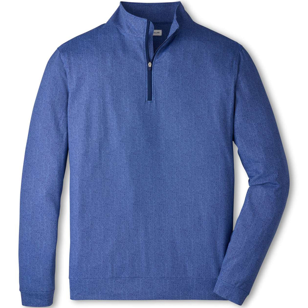 Peter Millar Perth Herringbone Performance Quarter-Zip
