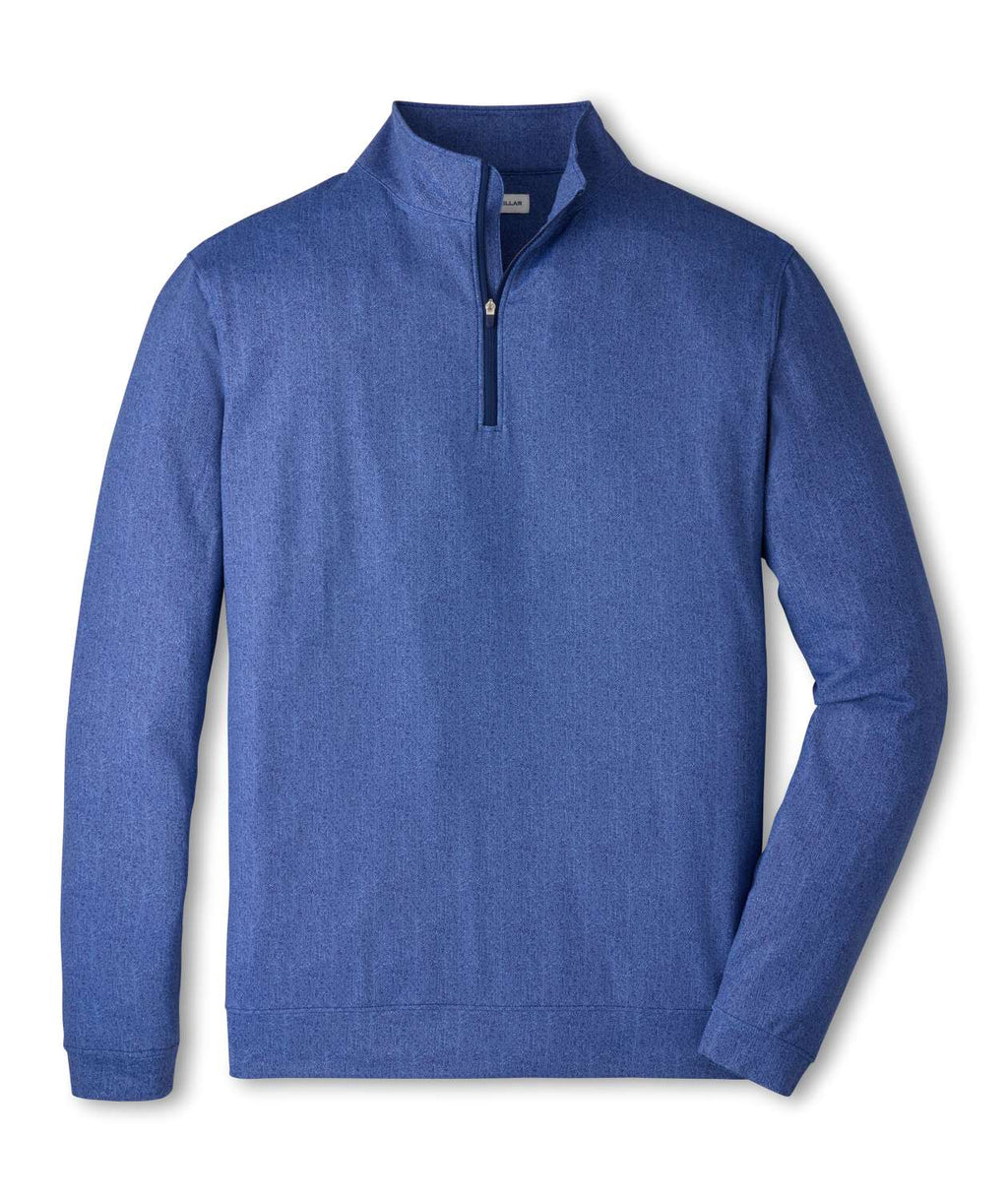 Peter Millar Perth Herringbone Performance Quarter-Zip