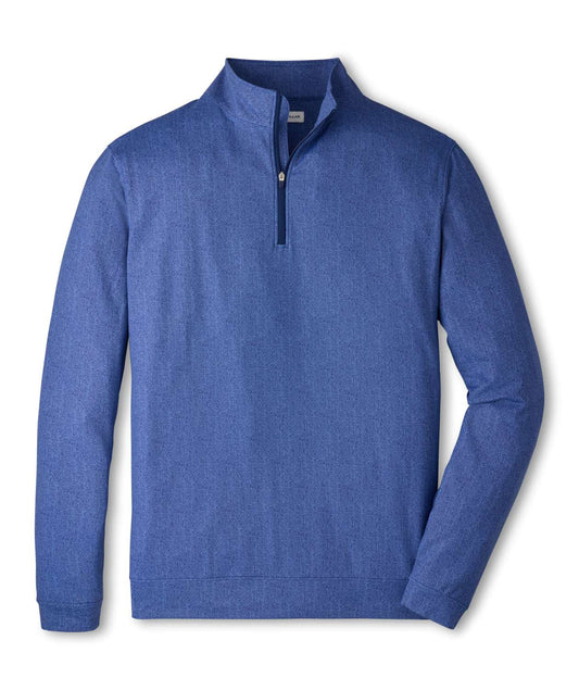 Peter Millar Perth Herringbone Performance Quarter-Zip