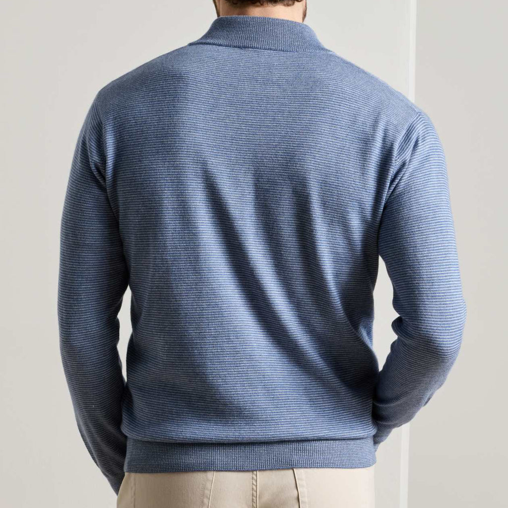 Peter Millar Canton Stripe 1/4 Zip