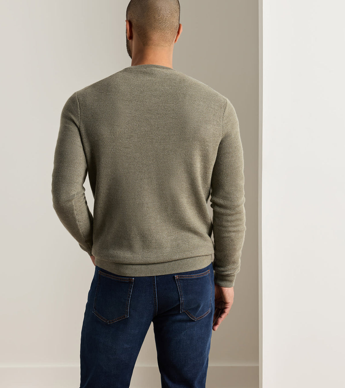Peter Millar Autumn Crest Honeycomb Crewneck Sweater