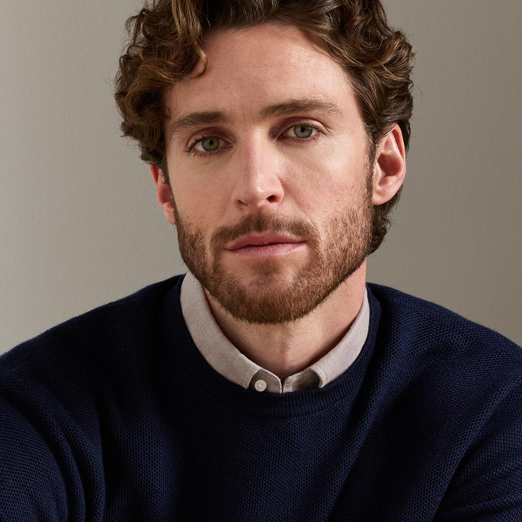 Peter Millar Autumn Crest Honeycomb Crewneck Sweater