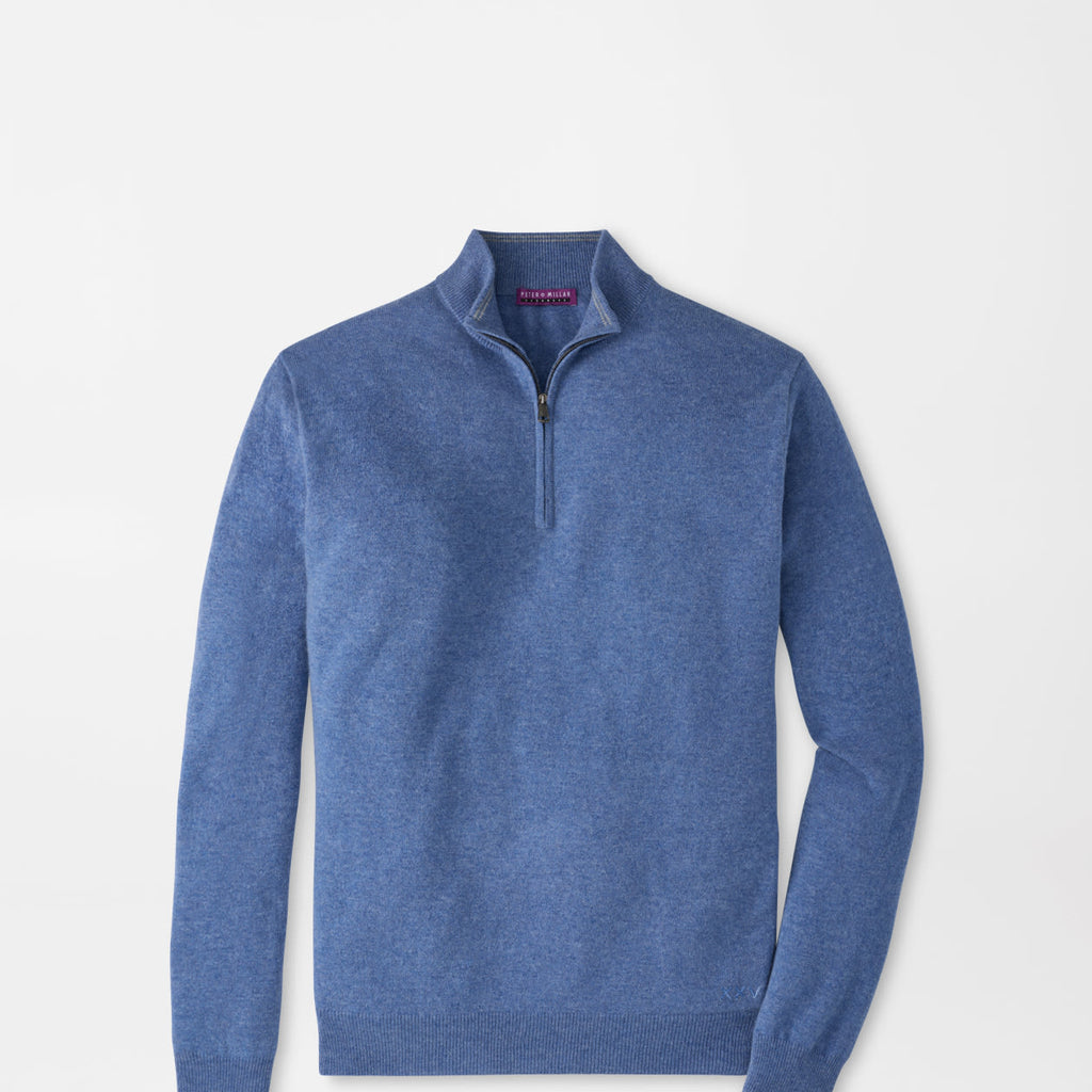 Peter Millar 25th Anniversary Cashmere Quarter-Zip Sweater