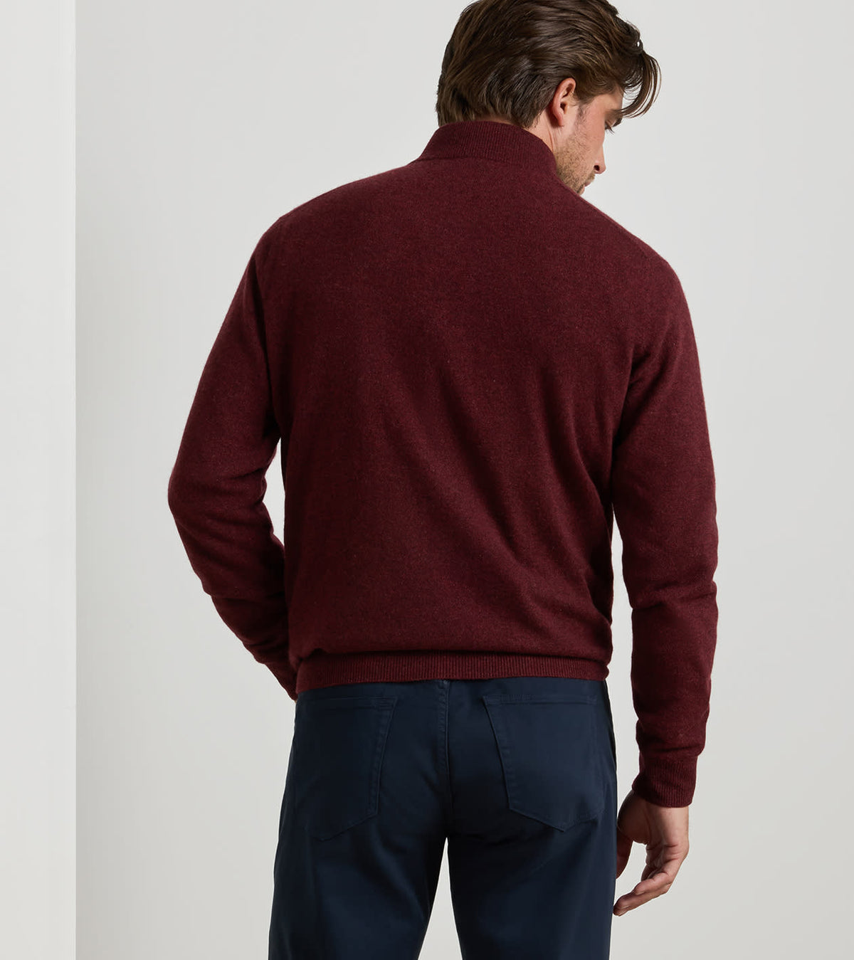 Peter Millar 25th Anniversary Cashmere Quarter-Zip Sweater