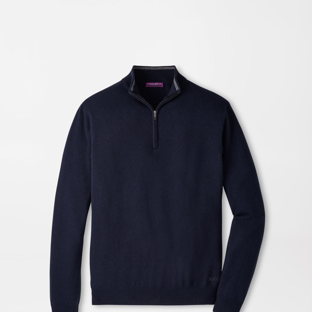 Peter Millar 25th Anniversary Cashmere Quarter-Zip Sweater