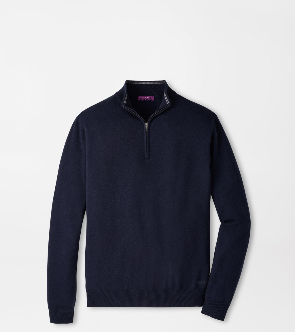 Peter Millar 25th Anniversary Cashmere Quarter-Zip Sweater
