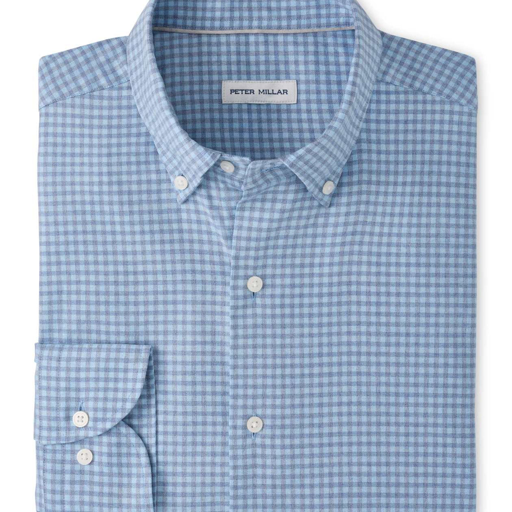Peter Millar Liam Crown Soft Twill Sport Shirt