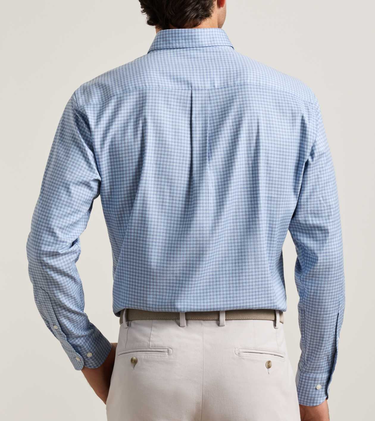 Peter Millar Liam Crown Soft Twill Sport Shirt