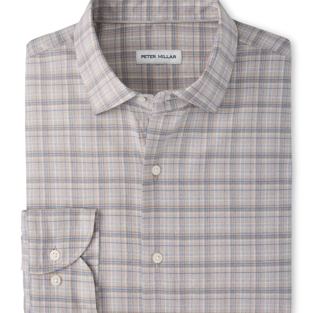 Peter Millar Griffin Crown Soft Twill Sport Shirt