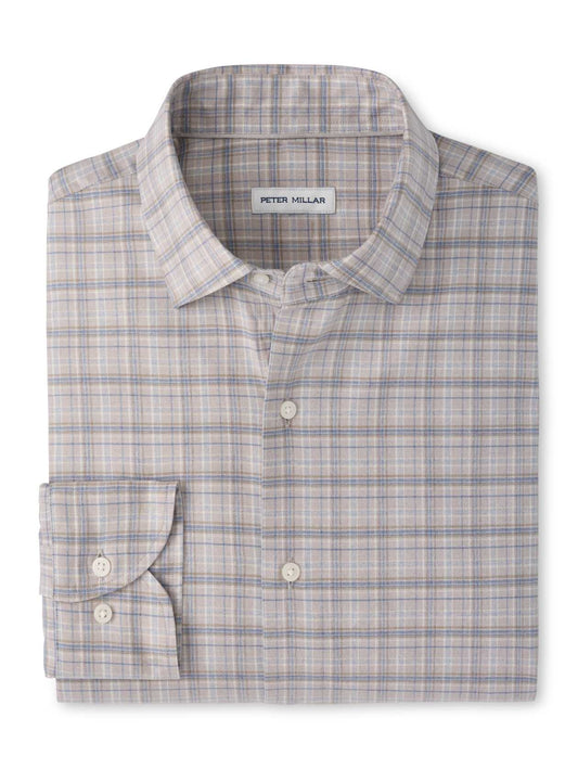 Peter Millar Griffin Crown Soft Twill Sport Shirt