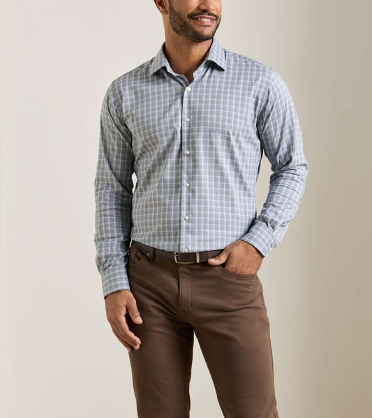 Peter Millar Lincoln Crown Lite Cotton-Stretch Sport Shirt