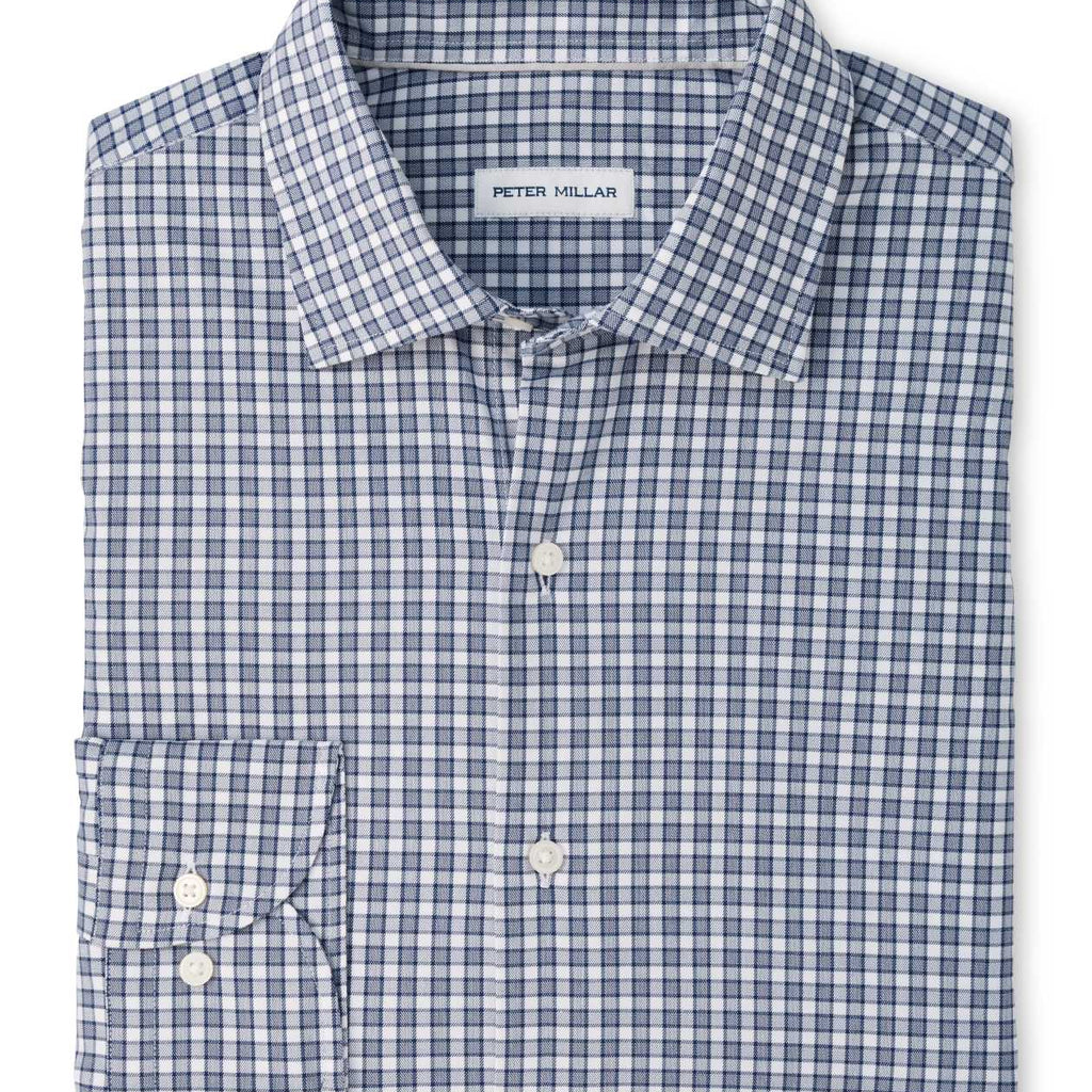 Peter Millar Atlas Crown Lite Cotton-Stretch Sport Shirt
