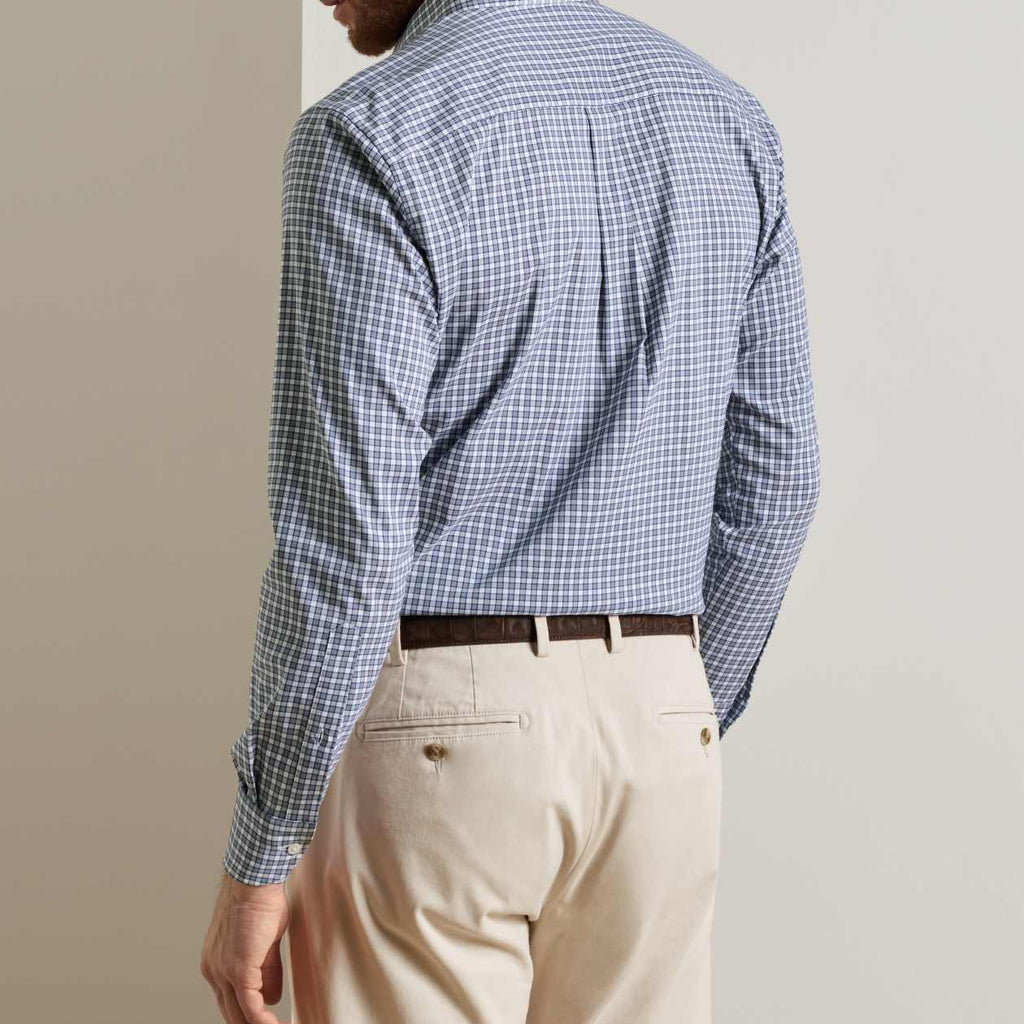 Peter Millar Atlas Crown Lite Cotton-Stretch Sport Shirt
